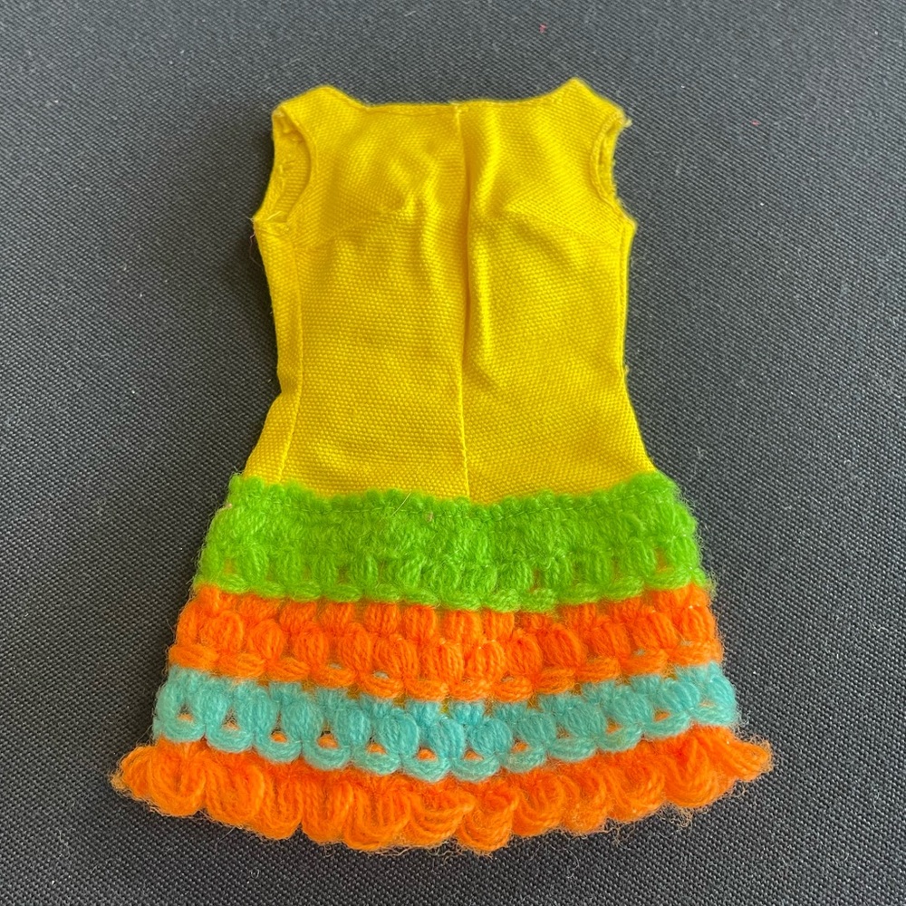 EUC! Barbie Original "Loop Scoop" #1454 Dress Clothes 1969